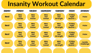 Read more about the article (PDF) Insanity workout calendar for 60 Days in 2023