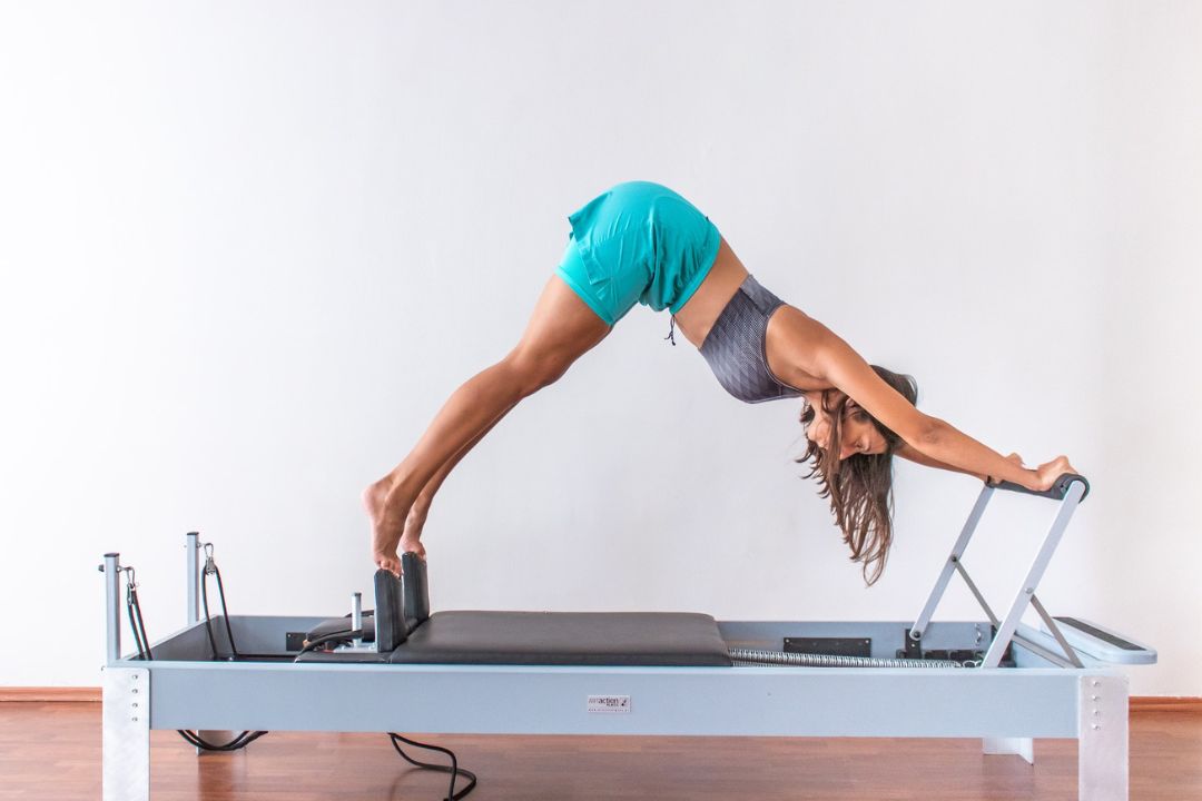 IRINA PILATES on Instagram: Intermediate to Advanced Reformer Pilates! 💪  Dynamic Reformer workout designed for those seeking an extra challenge!  Whether you're familiar with Reformer exercises or eager to progress, this  session