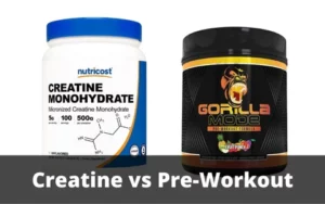 Read more about the article Creatine vs Pre Workout: which is better?