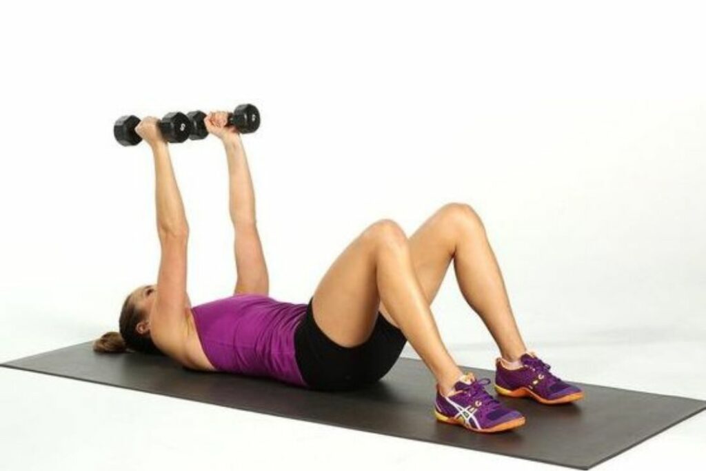 Lying Tricep Extension