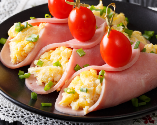 ham egg and cheese roll ups
recipes