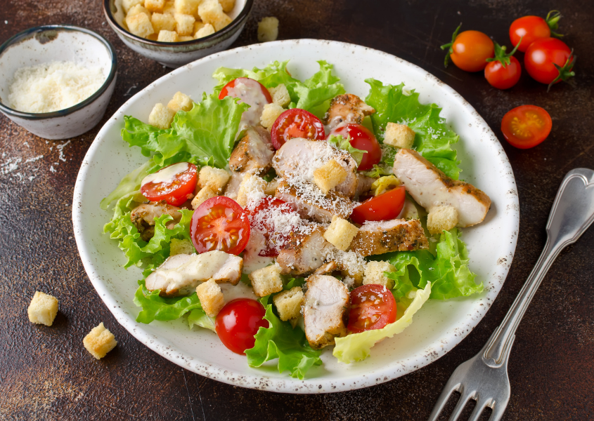 chicken caesar salad