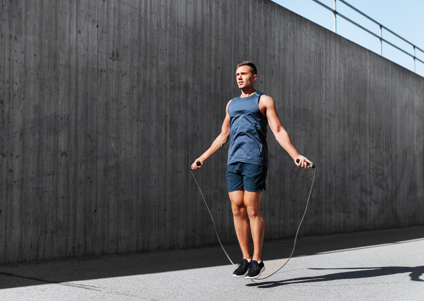 jump rope train back muscles