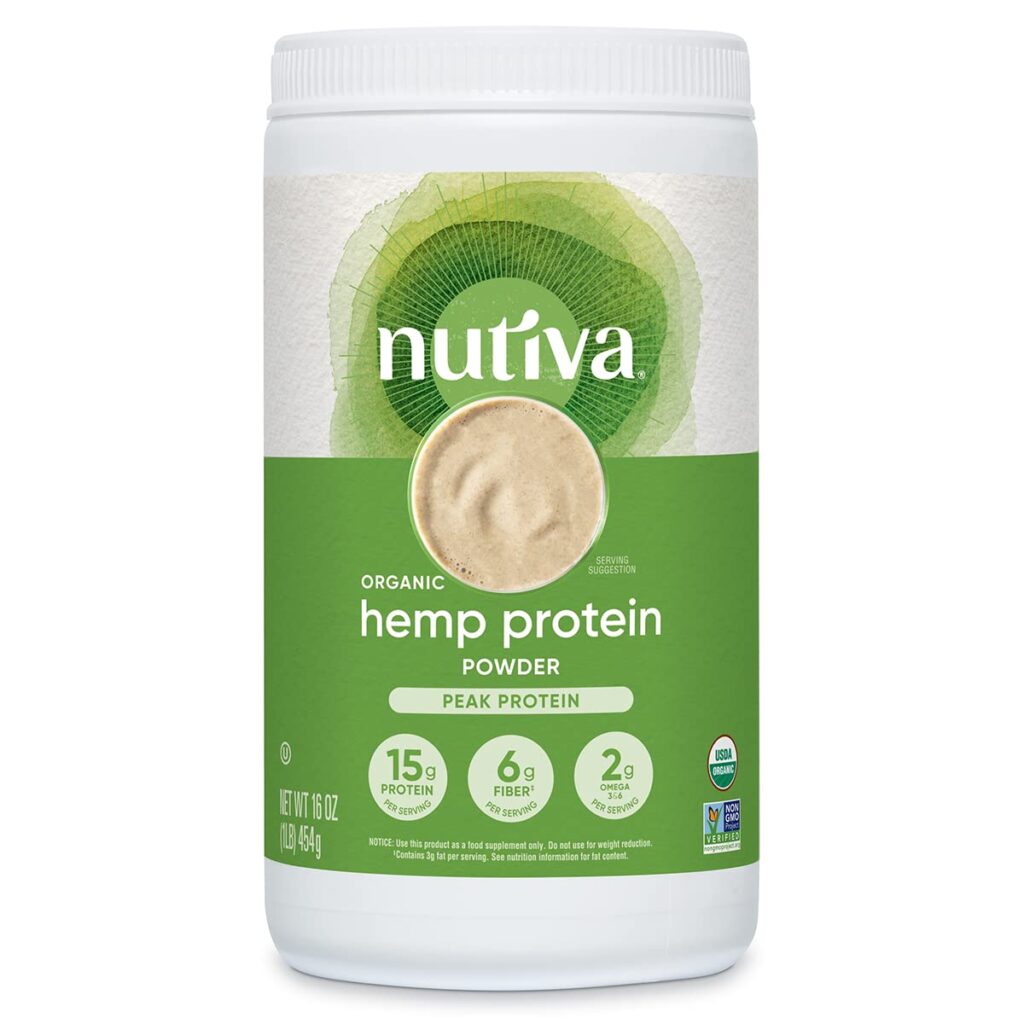 nutiva organic hemp protein powder