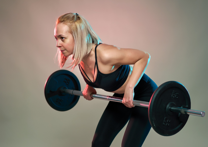 barbell row
lat exercises