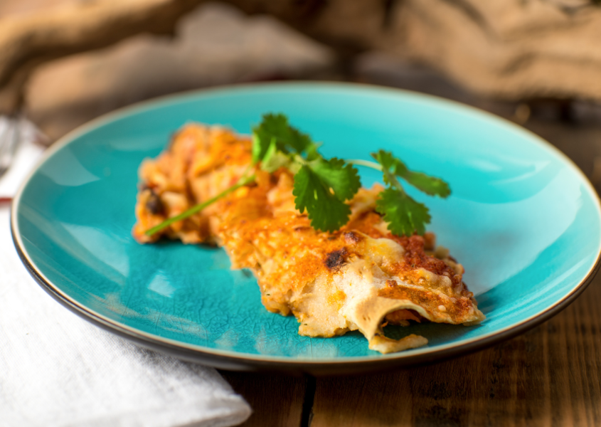 sweet potato enchilada