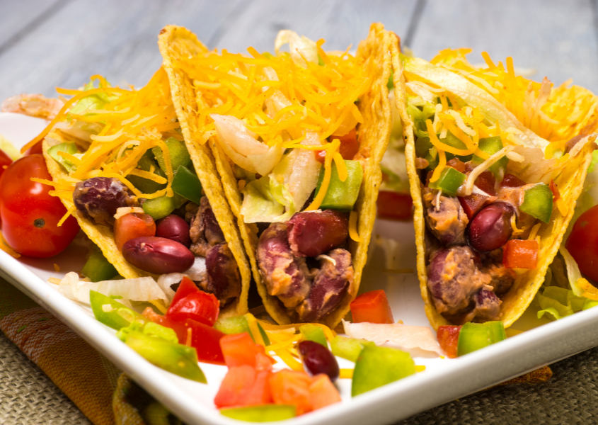 black bean tacos
healthy vegetarian recipes