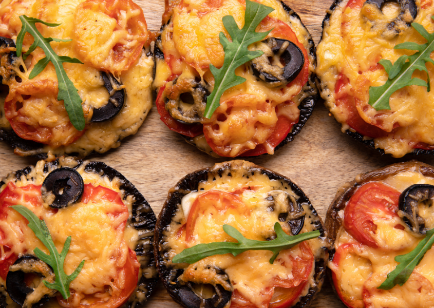 portobello mushroom pizza
vegetarian recipe