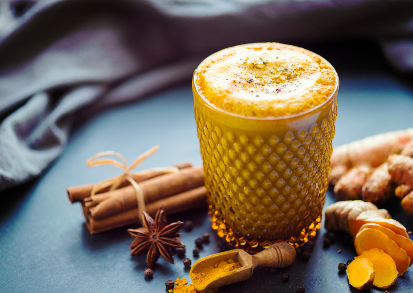 turmeric latte