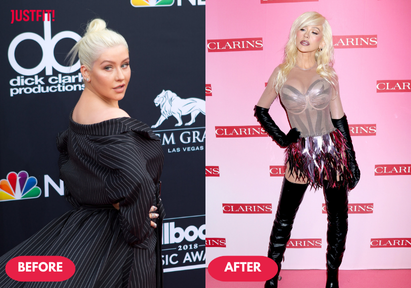 christina aguilera weight loss​